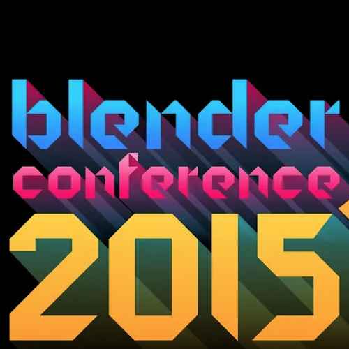The logo of the Blender Conference 2015