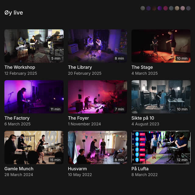 Kristoffer Lislegaard's video page